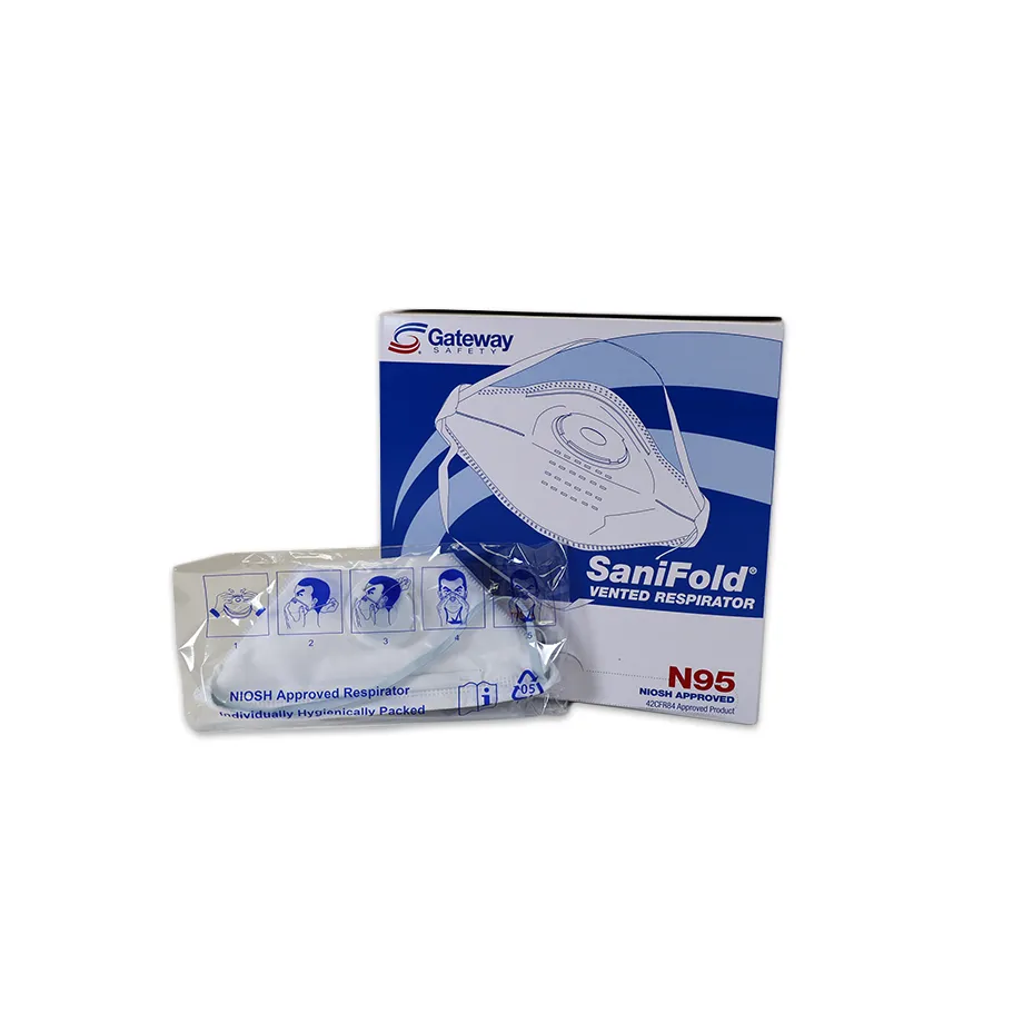 SaniFold N95 Particulate Respirator - Sold by the Box of 20