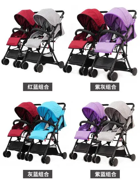 Separable Twins Baby Stroller