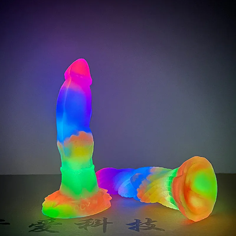 Small Size Luminous Dildo With Sucker