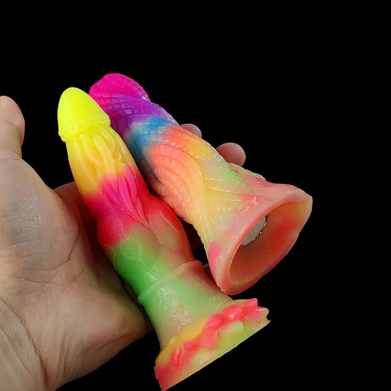 Small Size Luminous Dildo With Sucker