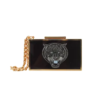 Square Panther Box Wristlet