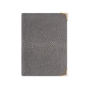 StingHD Diamond-Encrusted Rose Gold & Grey Stingray Leather Wallet