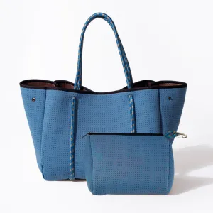 STORMY BLUE SET - EVERYDAY TOTE AND POUCH