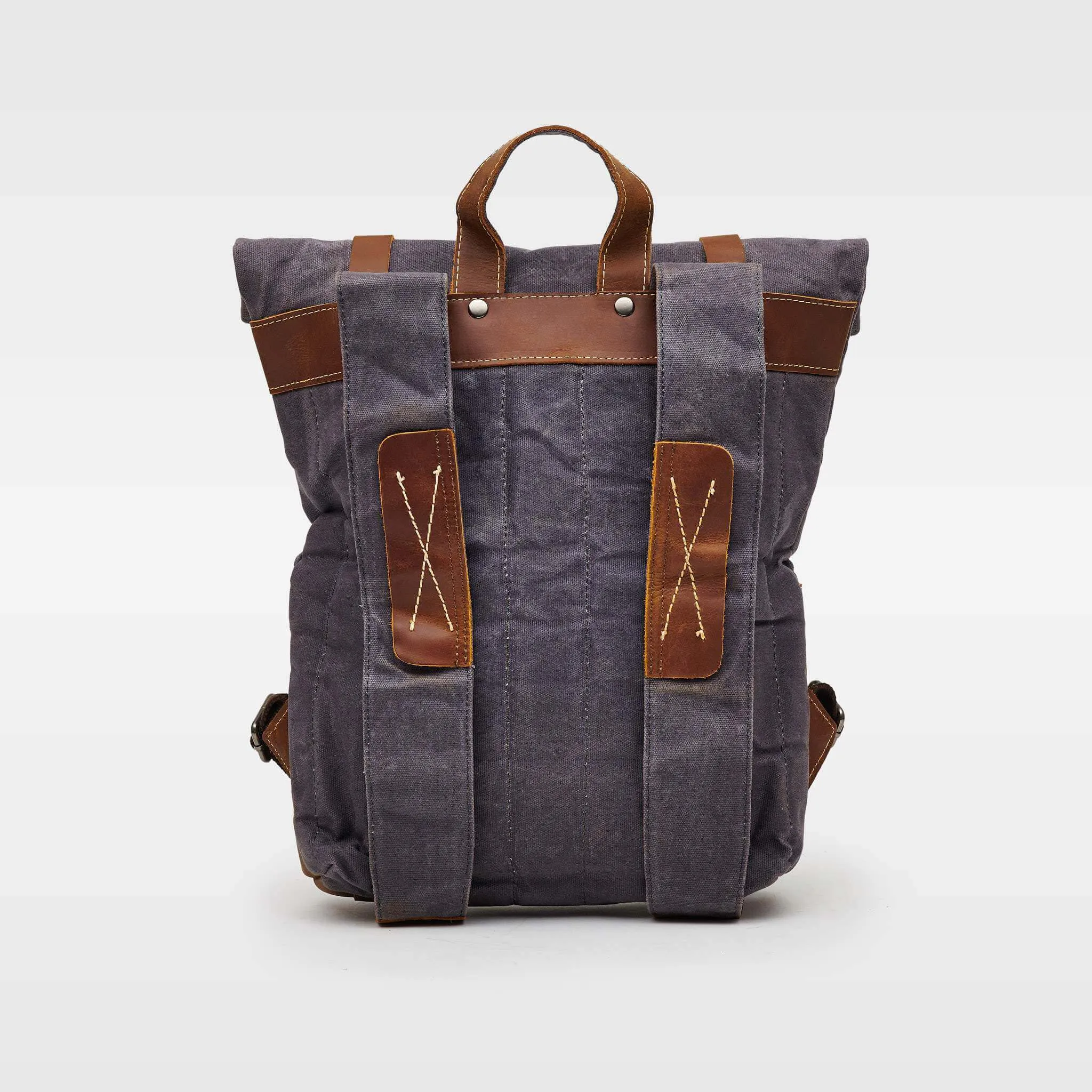 Thames - Waxed Canvas Backpack