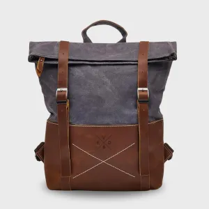 Thames - Waxed Canvas Backpack