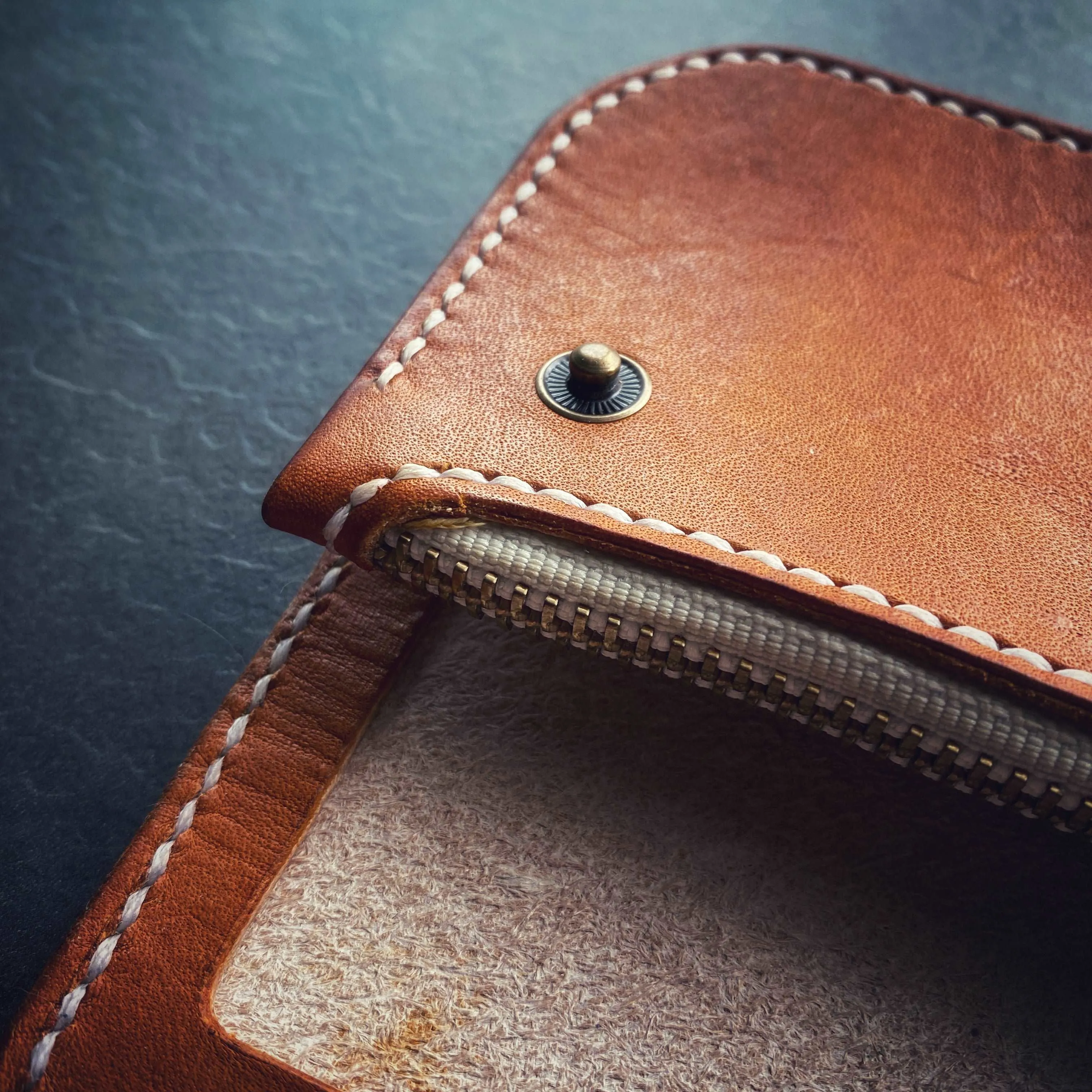 The Maple | Handmade Veg Tan Leather Wallet