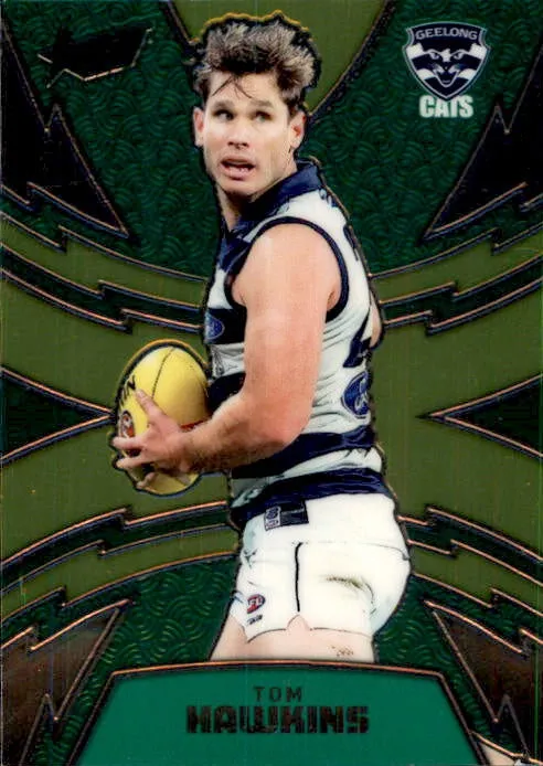 Tom Hawkins, LGG33, Luminous Thunderbolt KMART Refractor, 2024 Select AFL Footy Stars