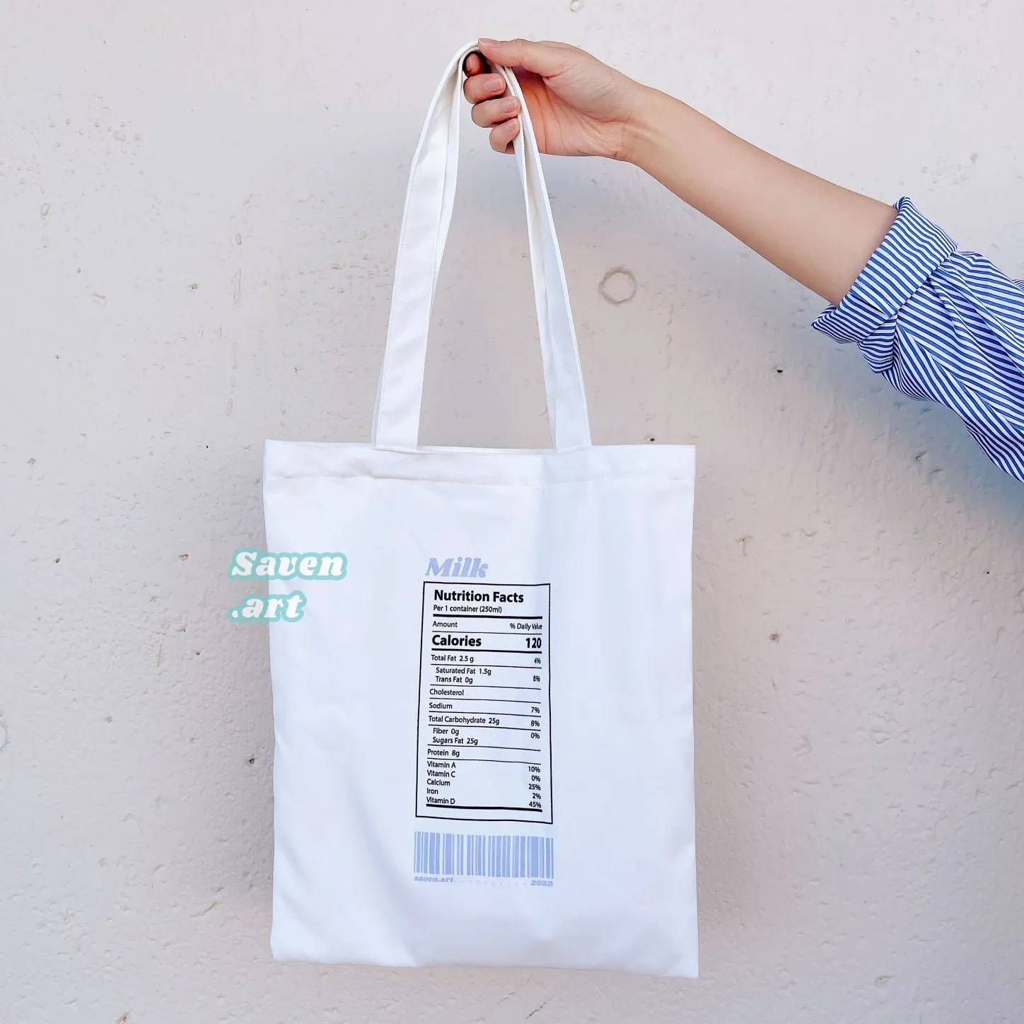 Tote Bag: Milk Carton