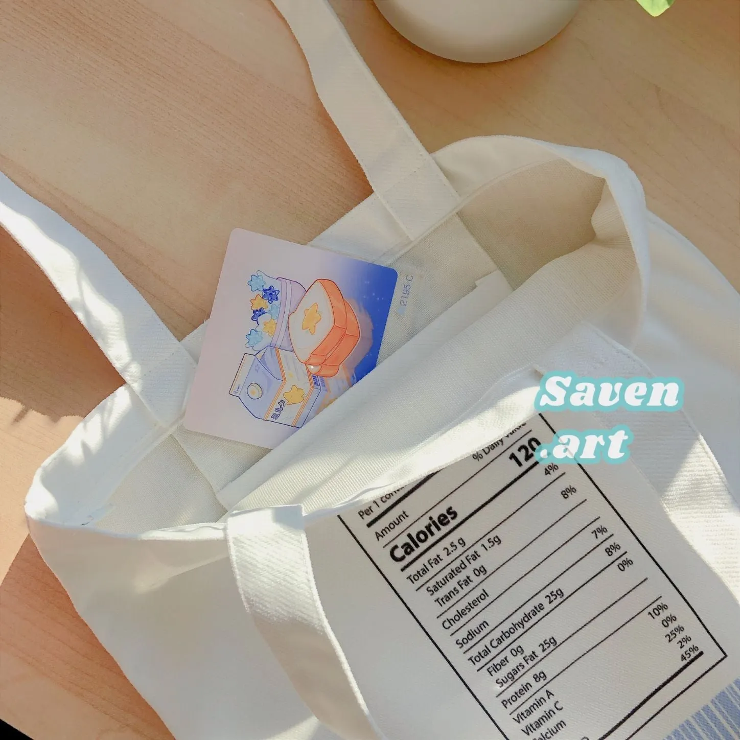 Tote Bag: Milk Carton