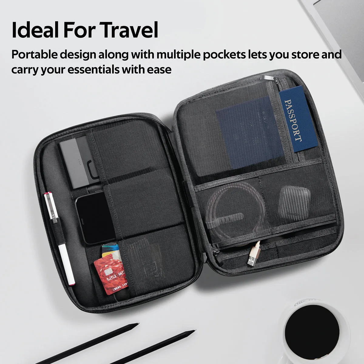 Travel Friendly Tablet Carrying Sleeve