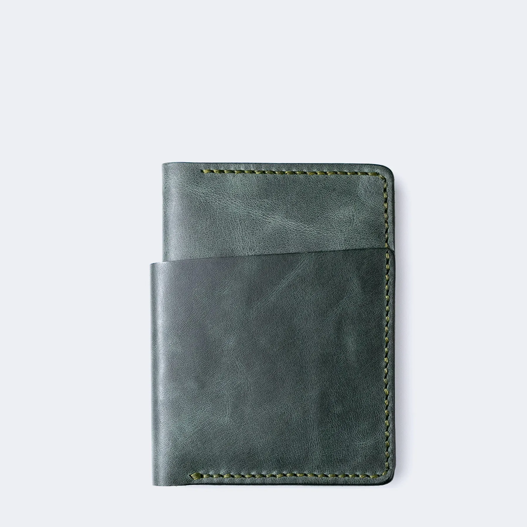 Vertical Wallet with Cash Pocket - Laodikya XL