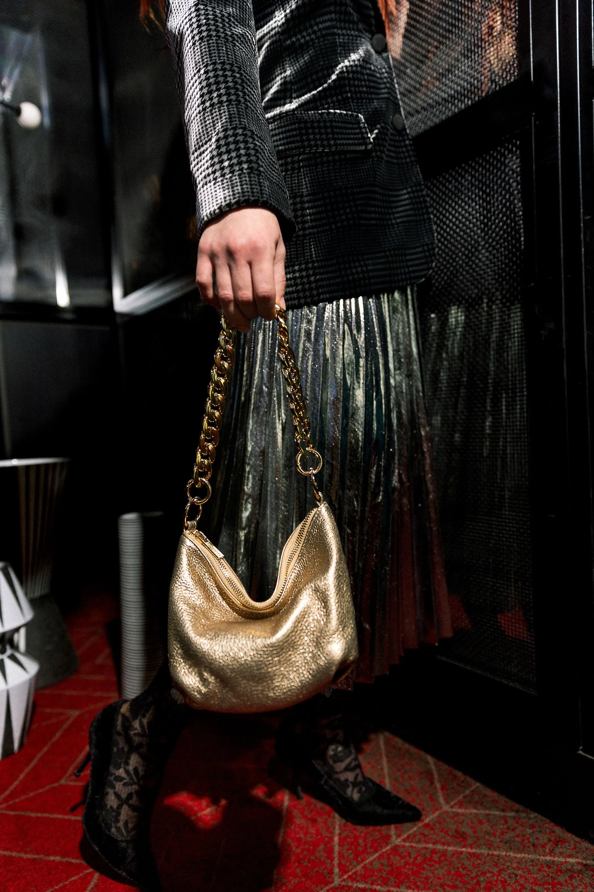 vintage gold | I'm dancing evening bag