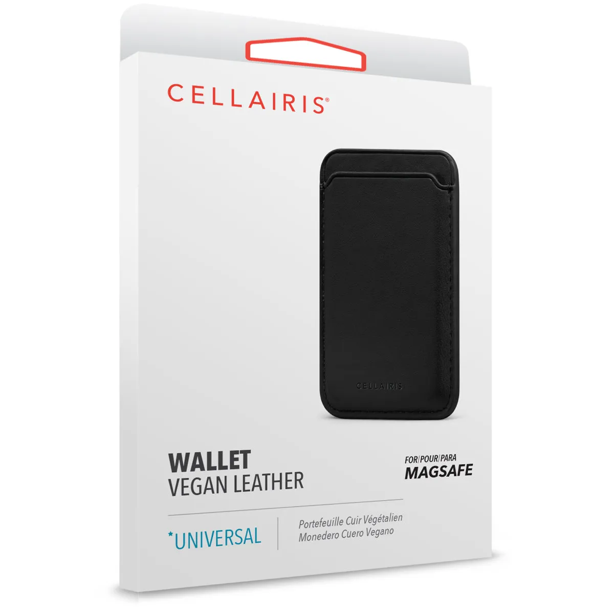 Wallet - Vegan Leather Black w/ MagSafe Other