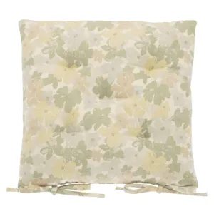 Walton & Co. 38cm Pastel Floral Seat Pad