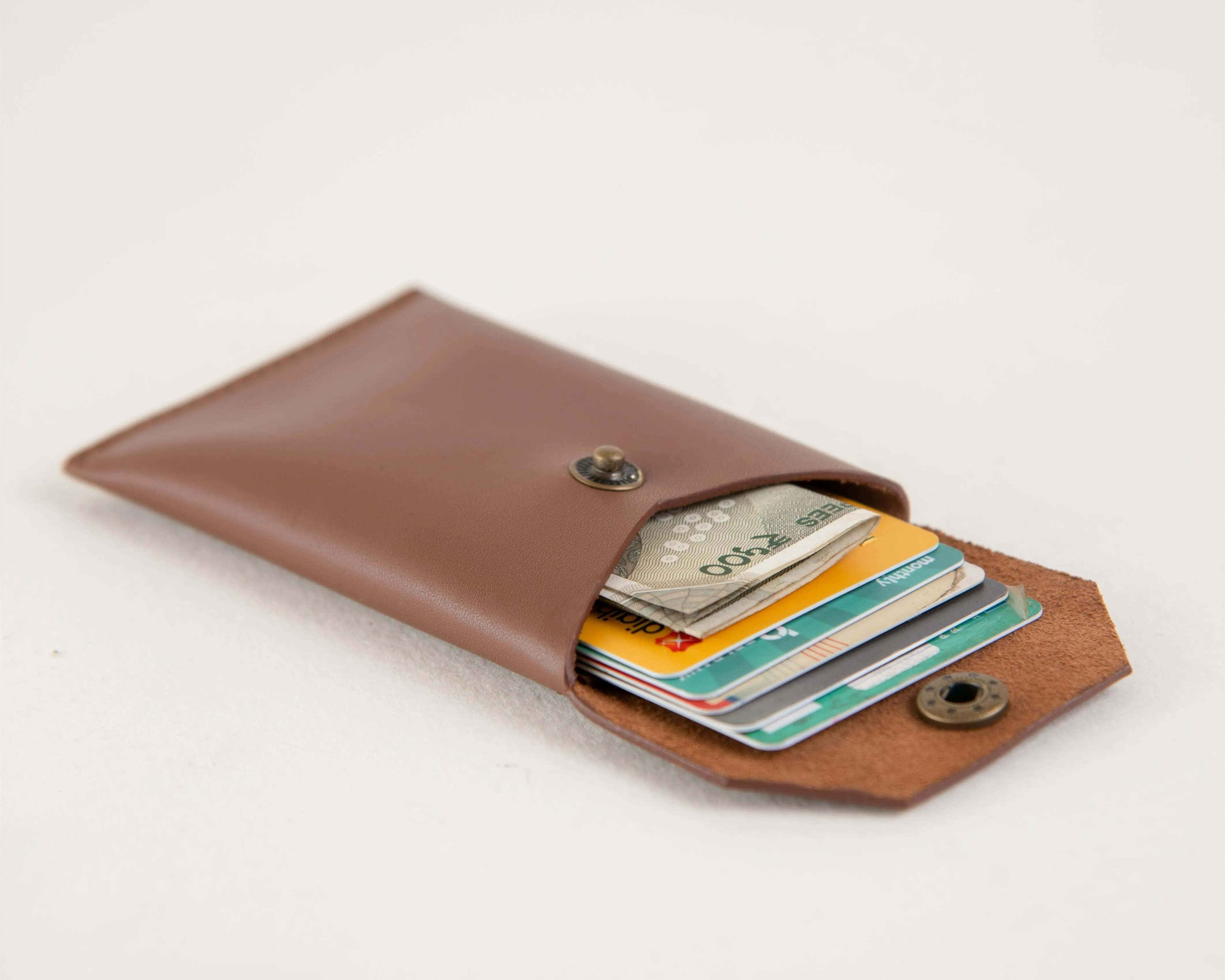 Wave Card   Coin Wallet - TAN