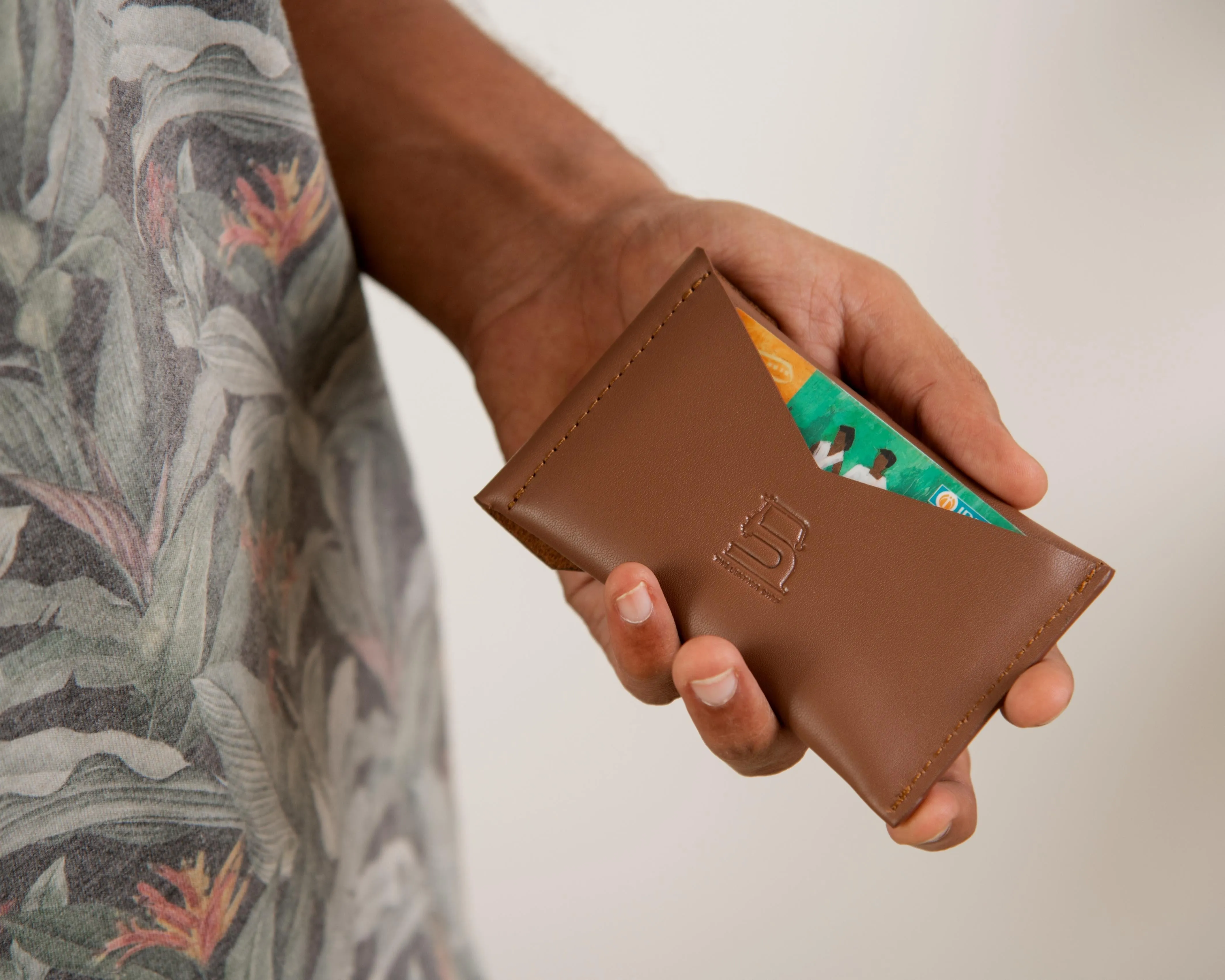 Wave Card   Coin Wallet - TAN