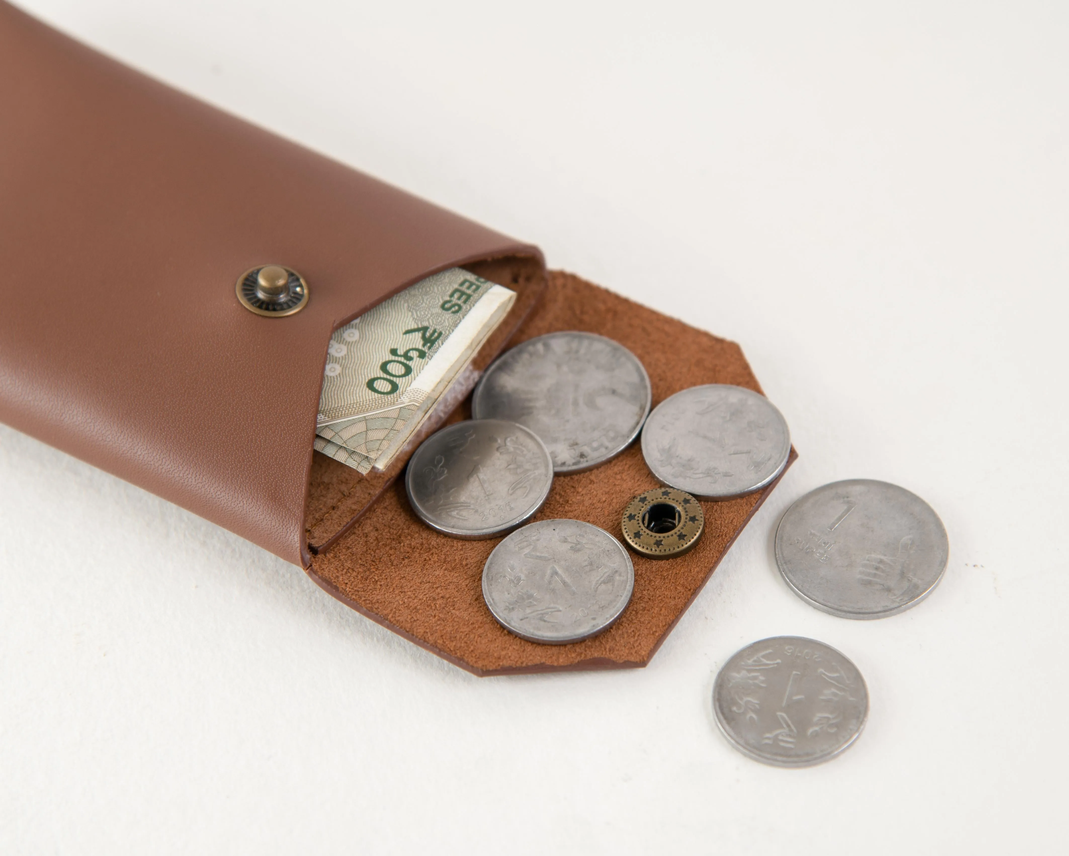 Wave Card   Coin Wallet - TAN