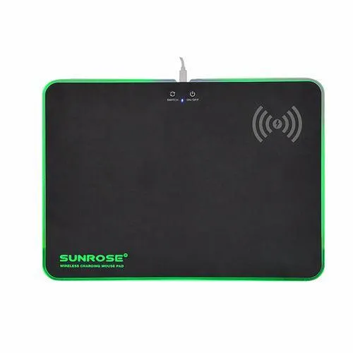 Wireless Charging Luminous Mouse Pad