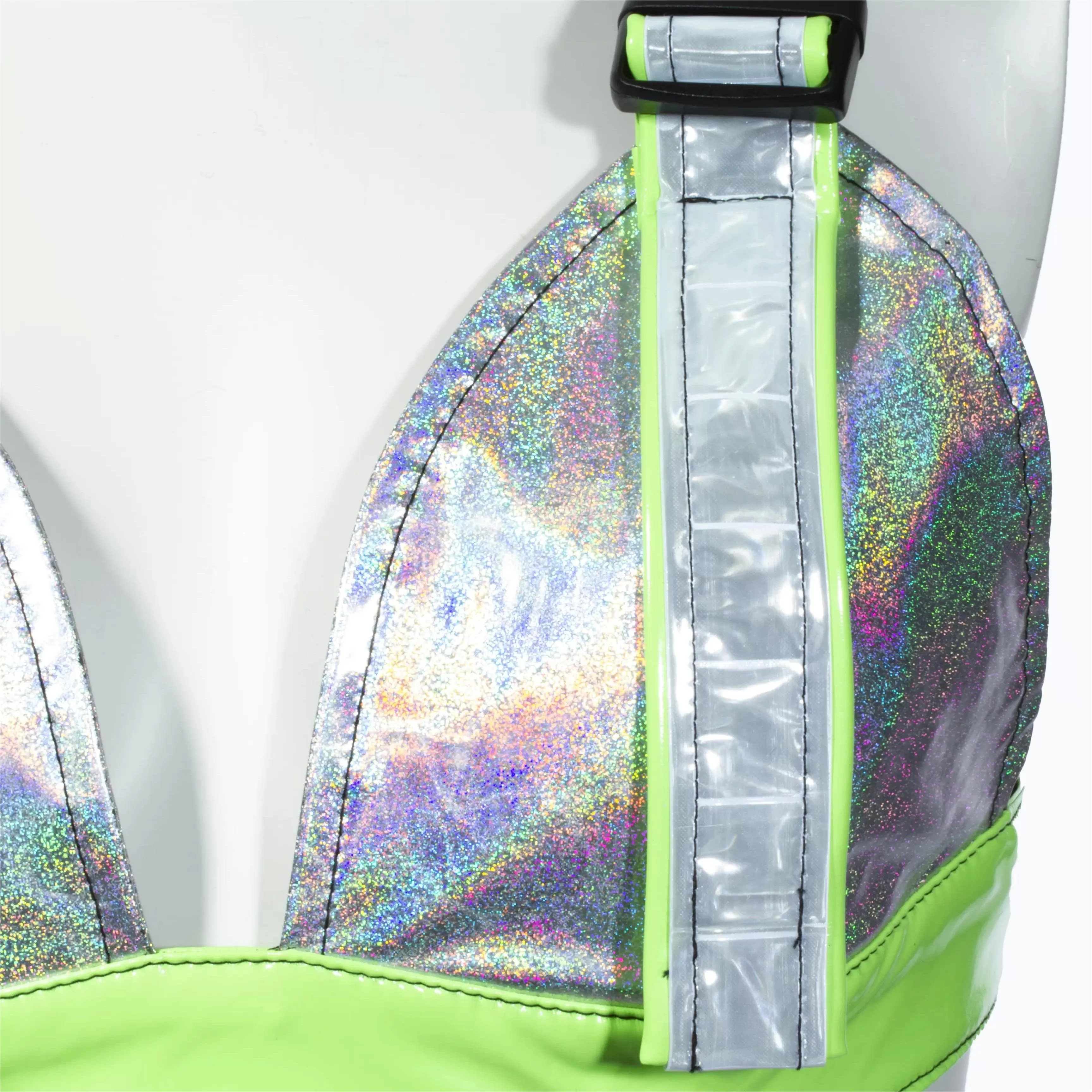 Women's Grunge  Luminous Rainbow Bustier