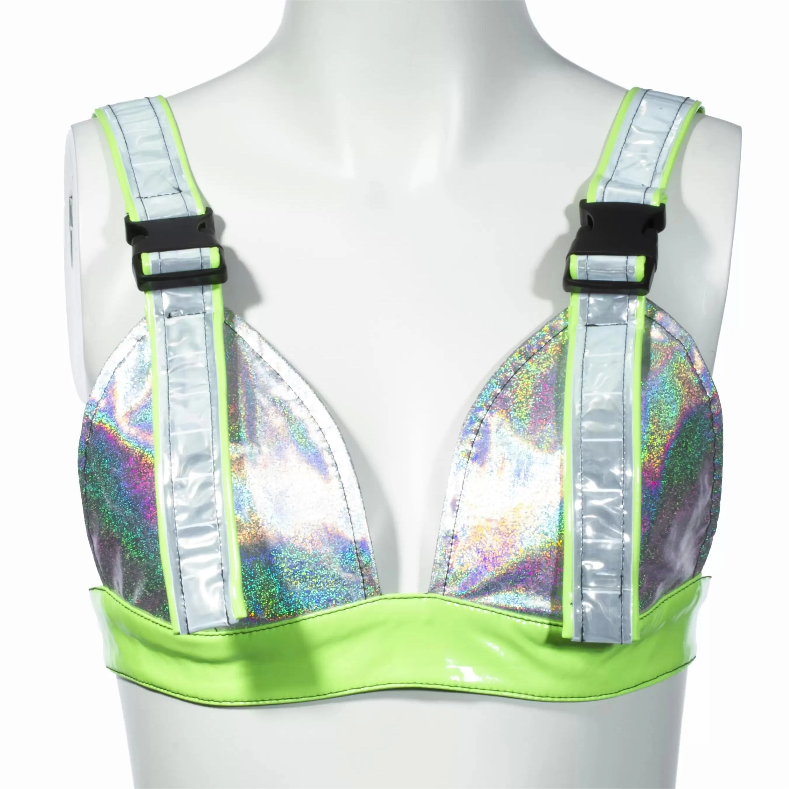 Women's Grunge  Luminous Rainbow Bustier