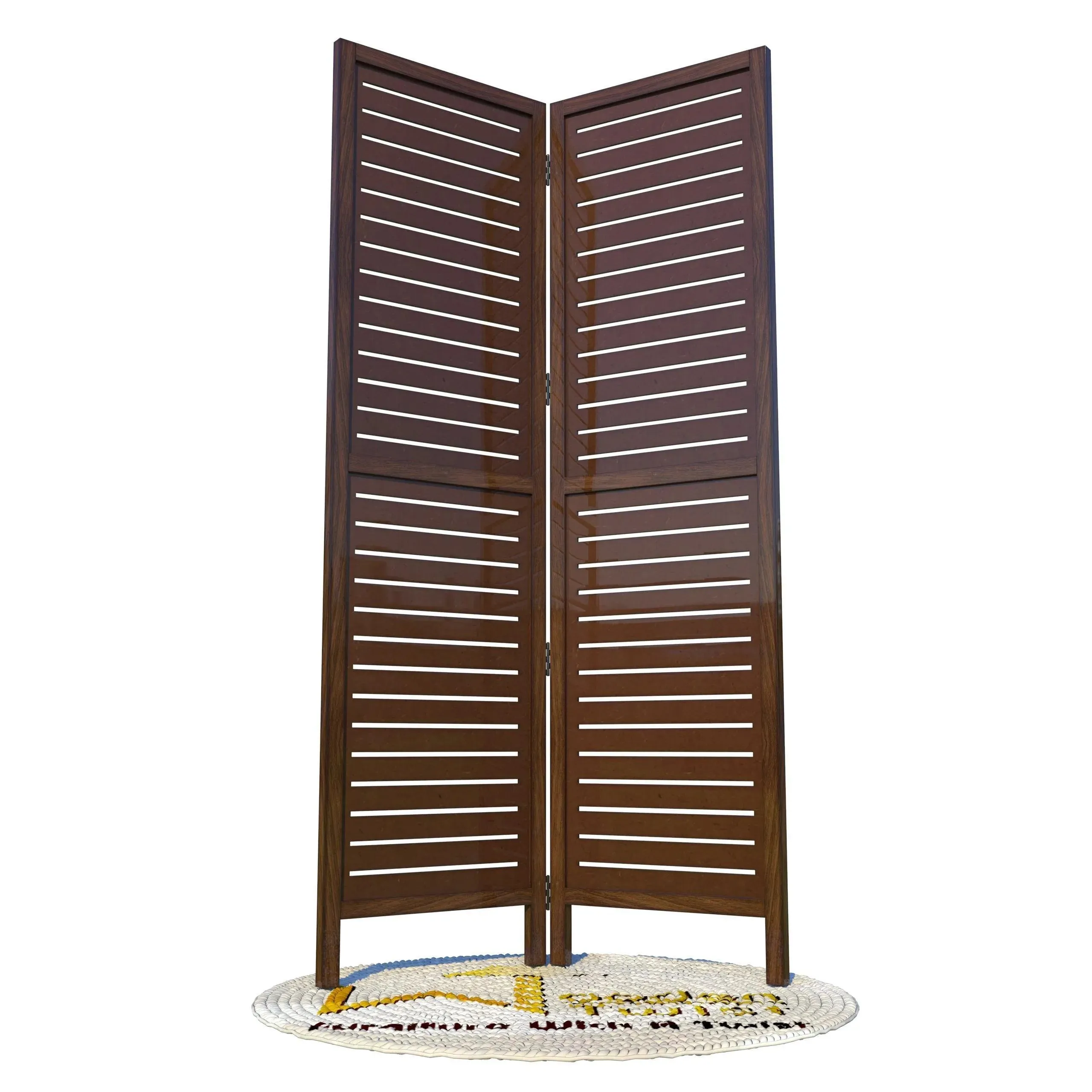 Wooden Handicrafts Partition Wooden Room Divider (Mango Wood)