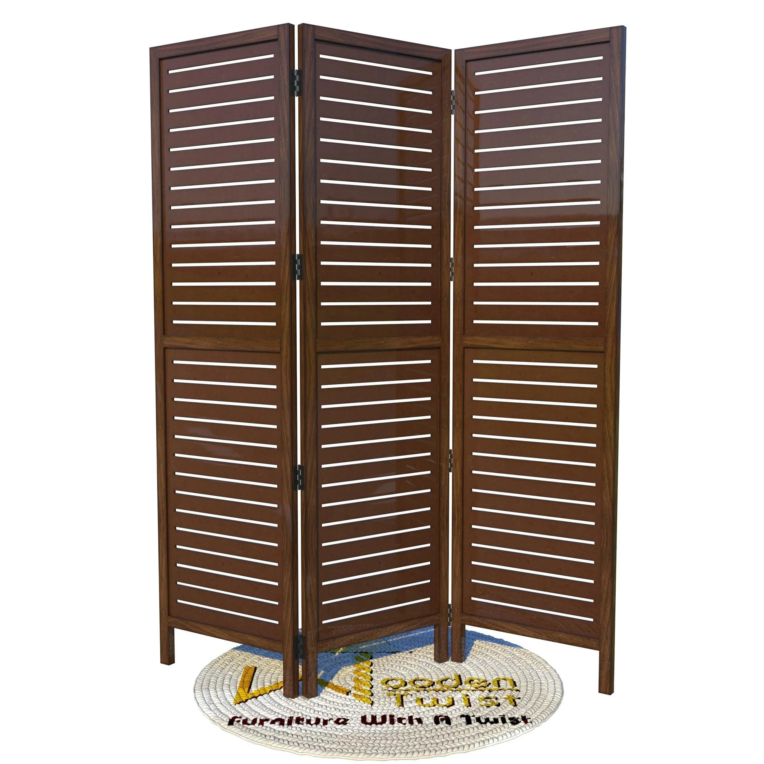 Wooden Handicrafts Partition Wooden Room Divider (Mango Wood)