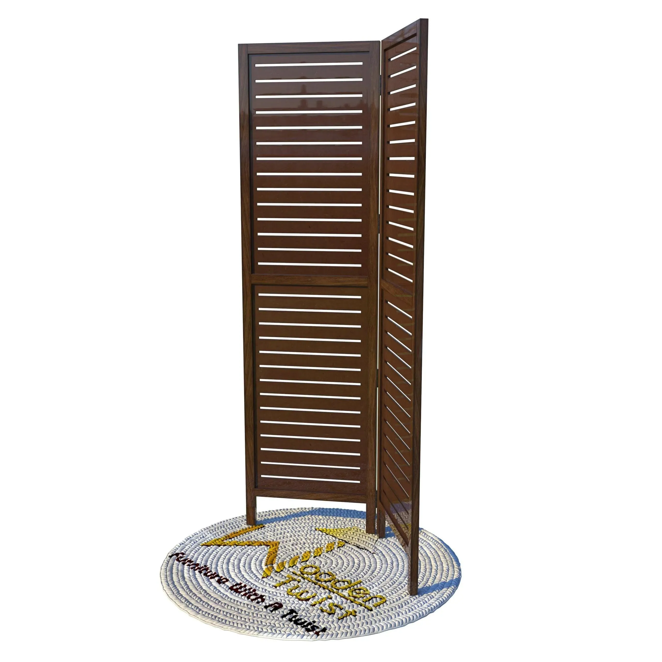 Wooden Handicrafts Partition Wooden Room Divider (Mango Wood)