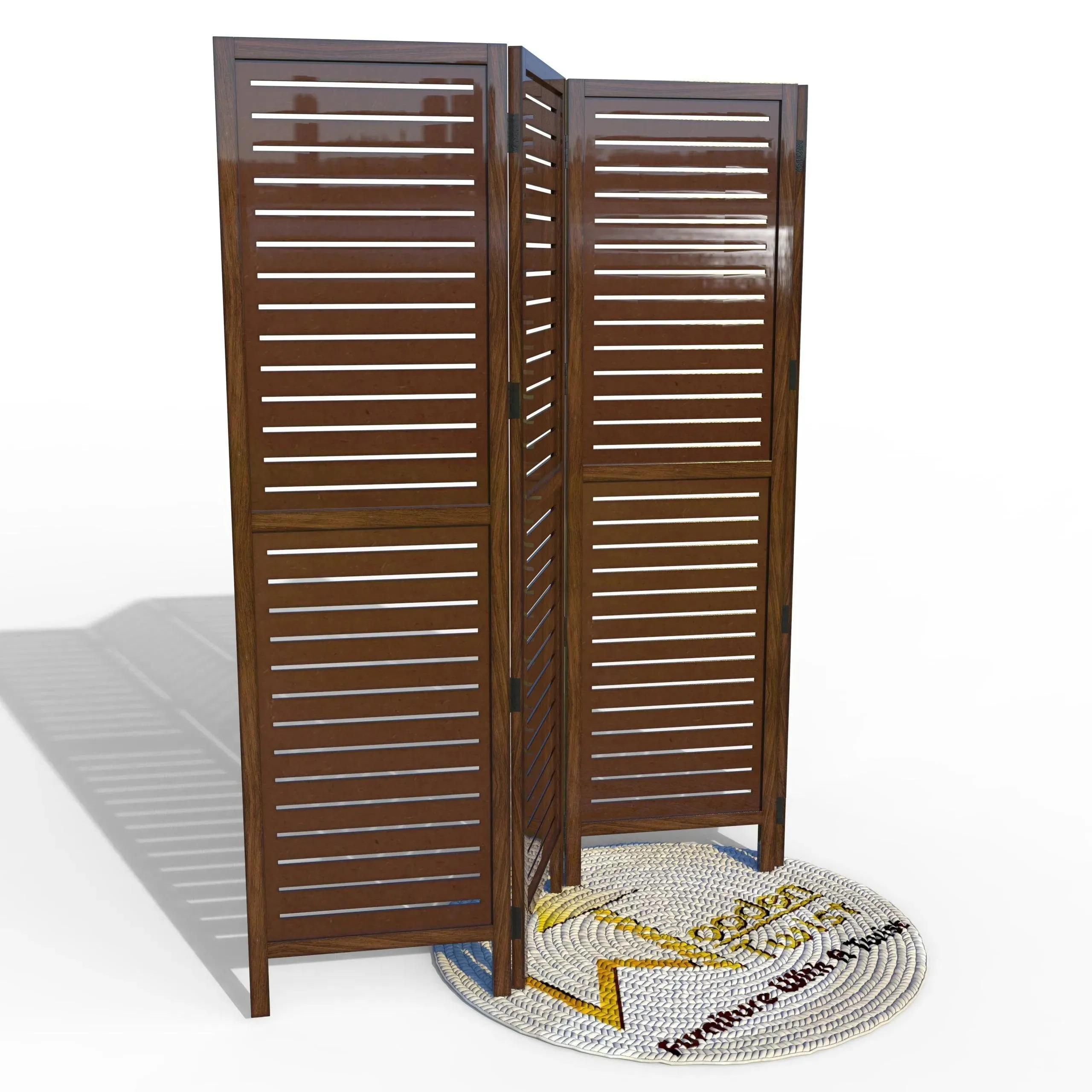 Wooden Handicrafts Partition Wooden Room Divider (Mango Wood)