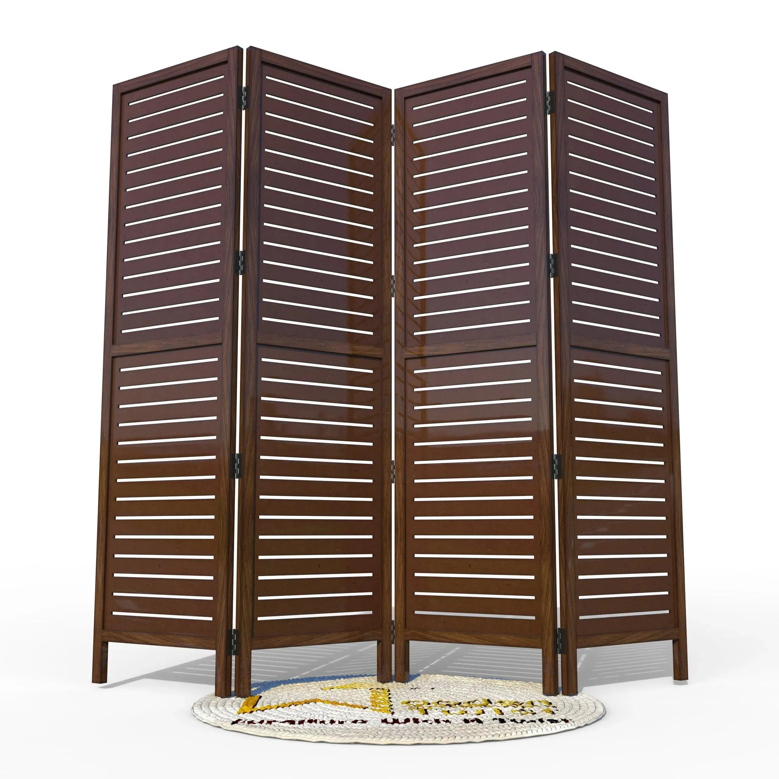 Wooden Handicrafts Partition Wooden Room Divider (Mango Wood)