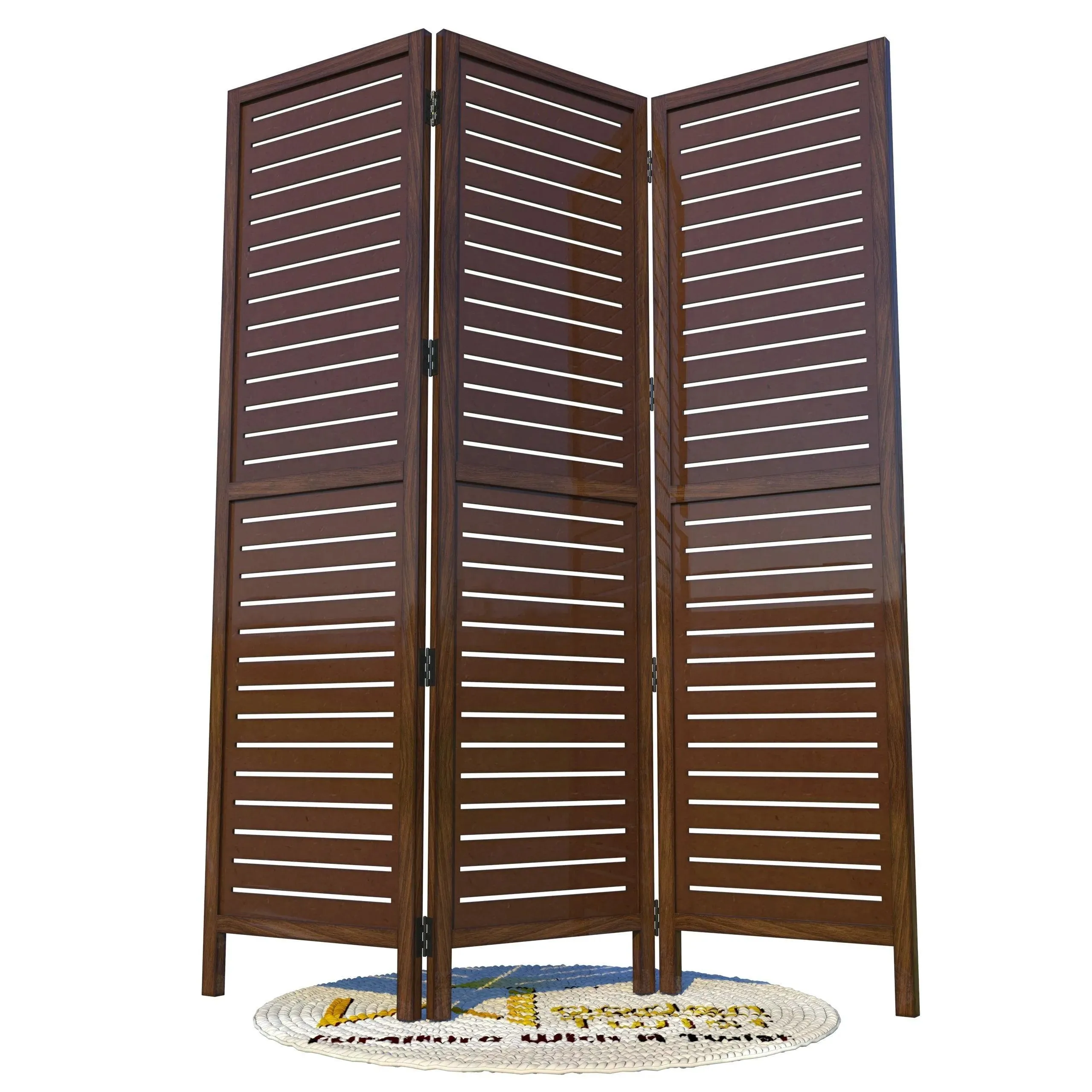 Wooden Handicrafts Partition Wooden Room Divider (Mango Wood)