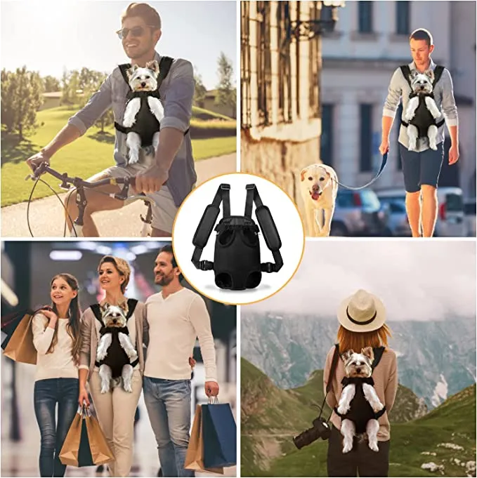 YUDODO Pet Dog Carrier Backpack Adjustable Dog Front Carrier